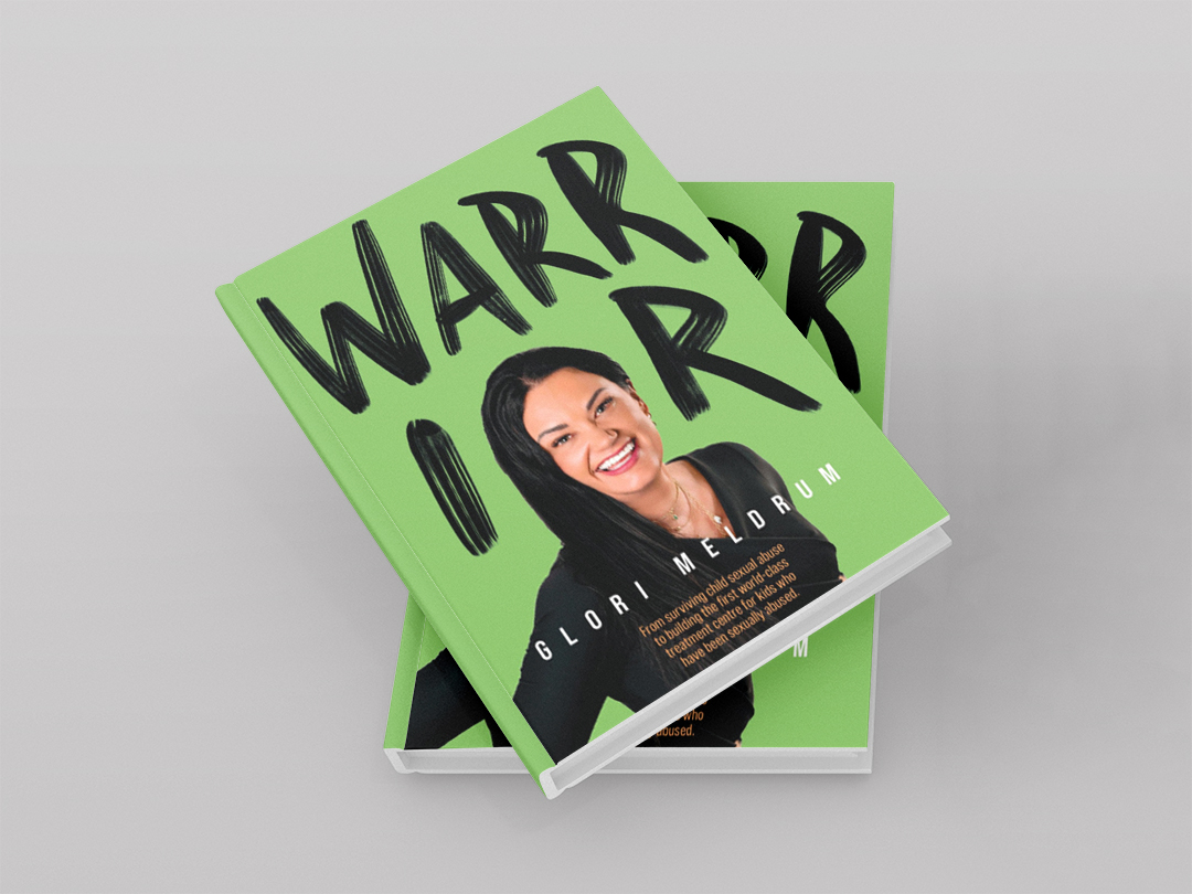 warrior autobiography book design glori meld rum